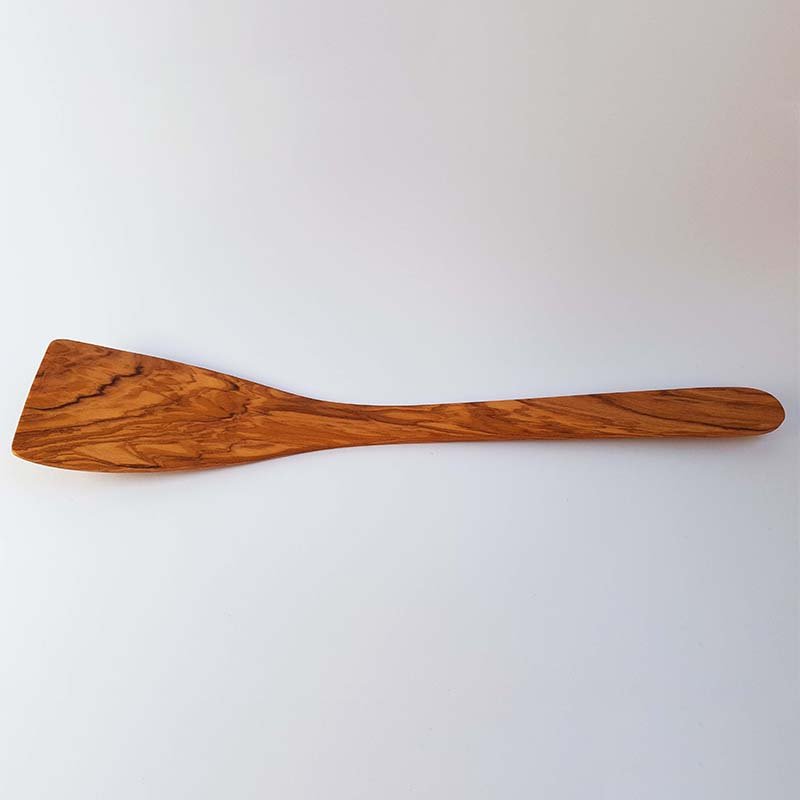 Handcrafted Curved Spatula 11.81 Inches - AKwood